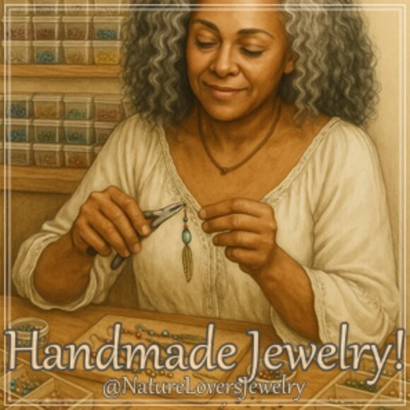 OOAK Feminine & Sexy Dangle Earrings! Fall Hues Boho Mixed Media Bead Selection - Picture 9 of 9